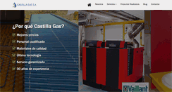 Desktop Screenshot of castillagas.com